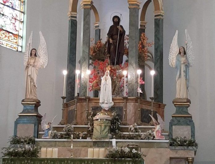 Comenzó la novena en honor a San Roque