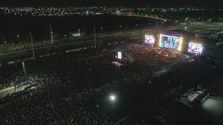 La Pedrera fue una fiesta ricotera