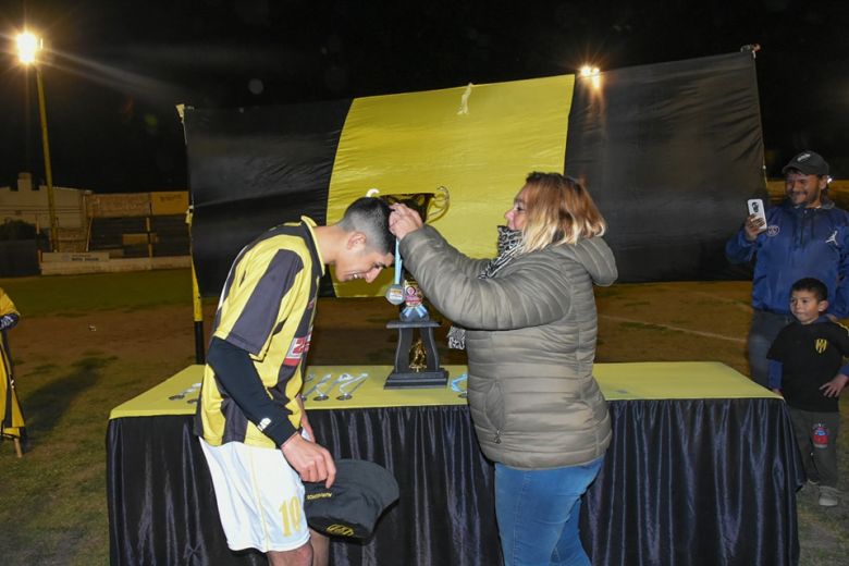 El Aurinegro celebró su título 20