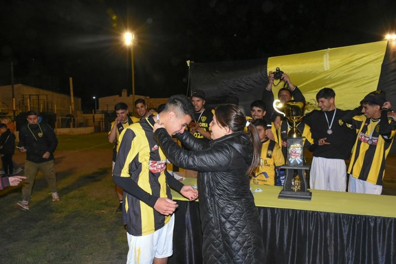 El Aurinegro celebró su título 20